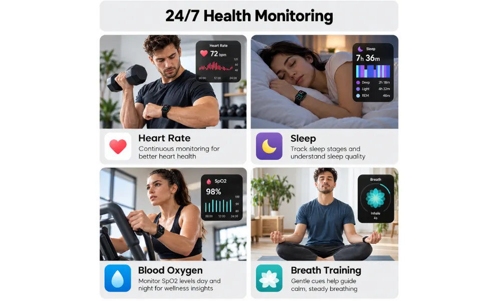 24_7 Health Monitoring Infographic