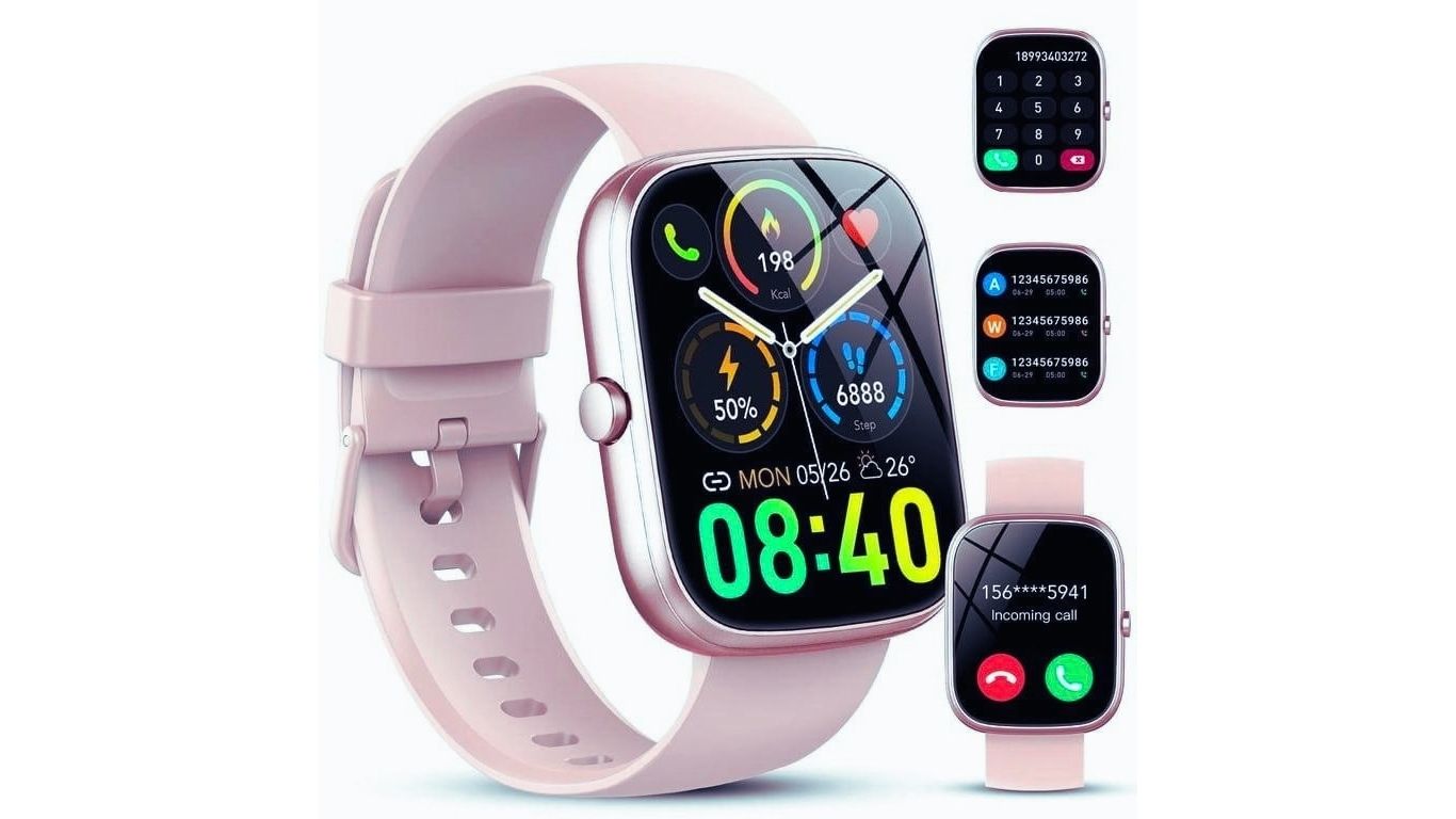 Affordable smartwatch for women with calling feature and fitness tracking under $50 in the USA