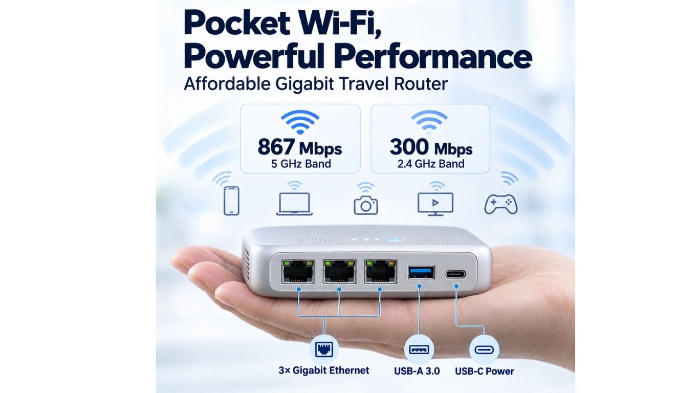 GL.iNet GL-SFT1200 Opal AC1200 Travel Router Review
