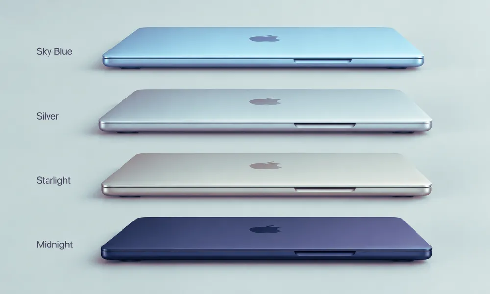 MacBook Air in Four Finishes