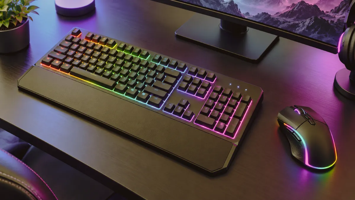 Redragon S101M-KS RGB Gaming Keyboard and Mouse Combo