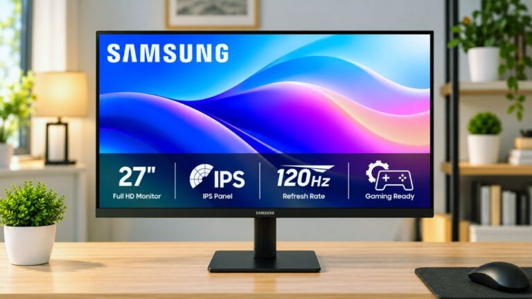 Samsung 27 Inch S3 Monitor Review with 120Hz FHD IPS Display