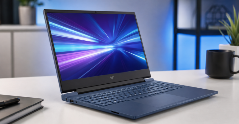 HP Victus 15 best laptop for online jobs in USA with Core i5, 32GB RAM and RTX 3050
