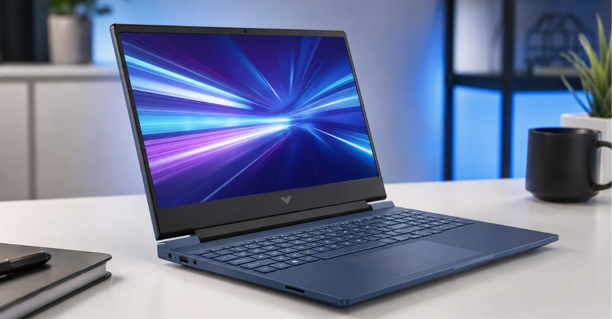 HP Victus 15 best laptop for online jobs in USA with Core i5, 32GB RAM and RTX 3050