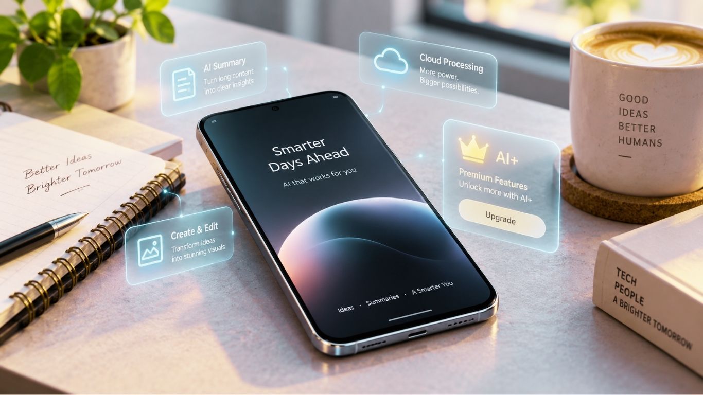iOS 27 paid AI features showing cloud processing and premium AI tools