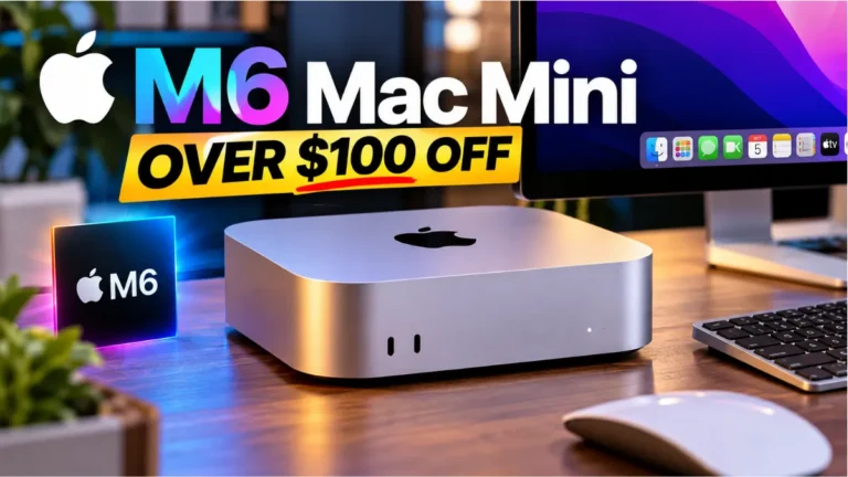 Apple M6 Mac Mini deal with over $100 discount in 2026